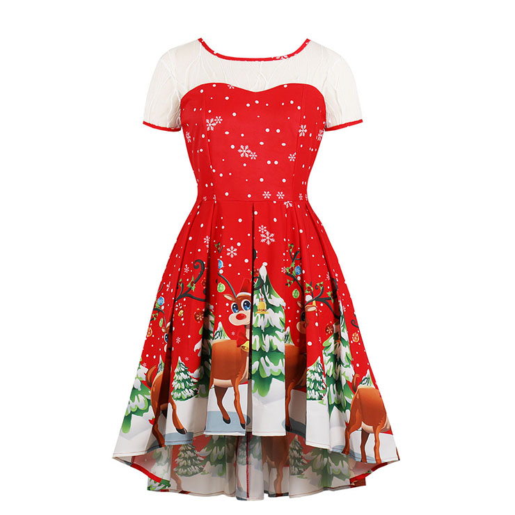 high low christmas dresses
