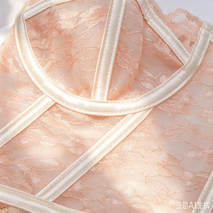 nude corset, beige corset, lace bustier, back lace-up, boned corset, sweetheart neckline, scalloped trim, bridal corset, wedding top, party wear, layering piece, feminine top, vintage style, cropped bustier, nude lace top #N23926