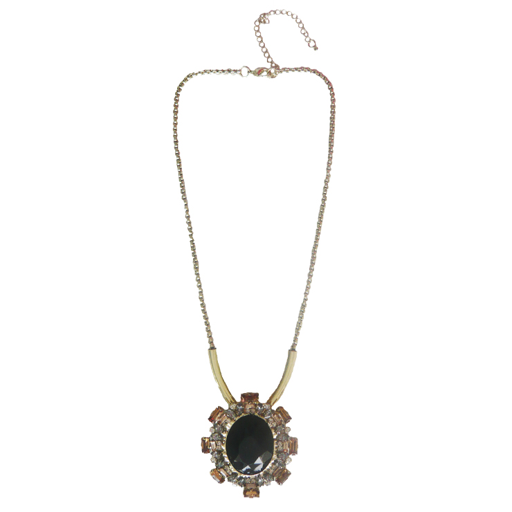 Vintage Fashion Jagged Necklace, Jewellery, Statement Necklace Pendant, #J7426