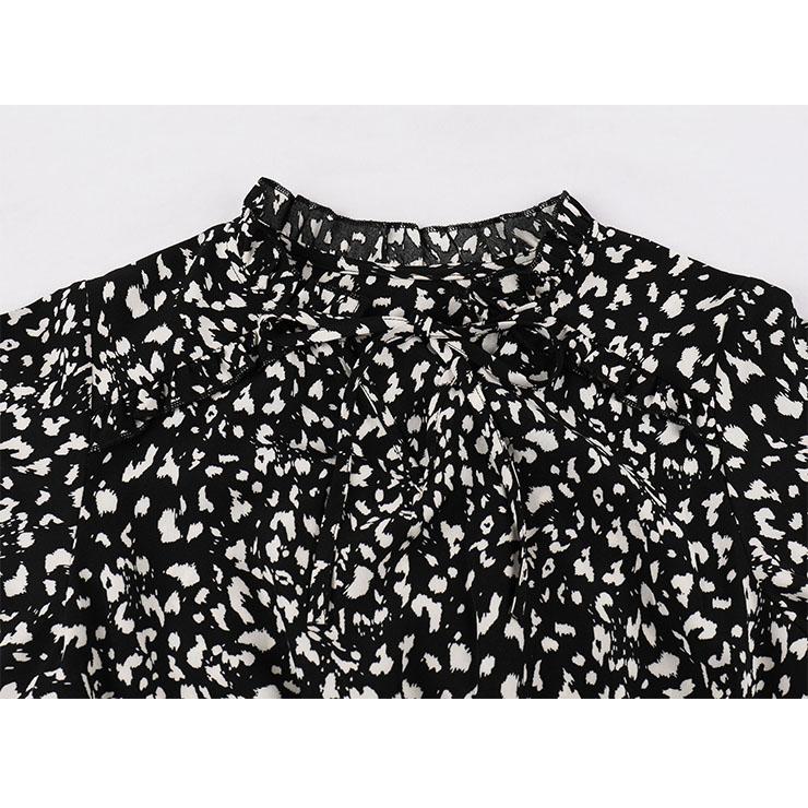 Retro Floral Print Dresses for Women 1960, Vintage 1950