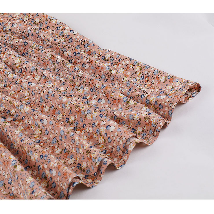 Retro Floral Print Dresses for Women 1960, Vintage 1950