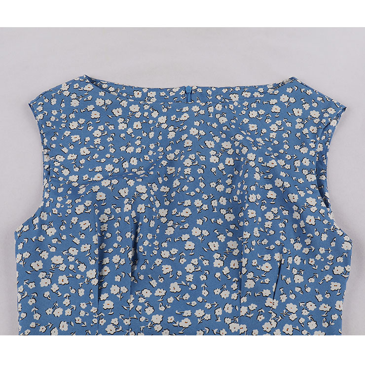 Cute Summer Swing Dress, Retro Dresses for Women 1960, Vintage Dresses 1950