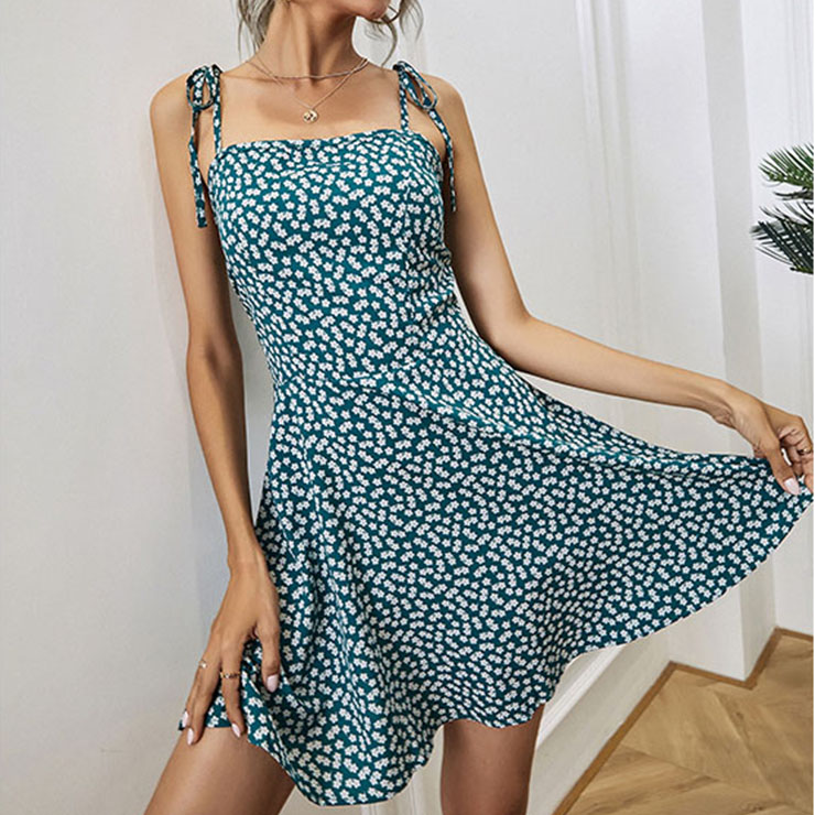 Cute Summer Swing Dress, Retro Dresses for Women 1960, Vintage Dresses 1950