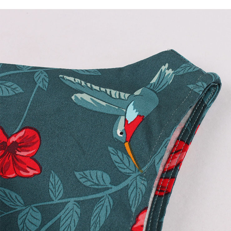 Cute Summer Swing Dress, Retro Dresses for Women 1960, Vintage Dresses 1950
