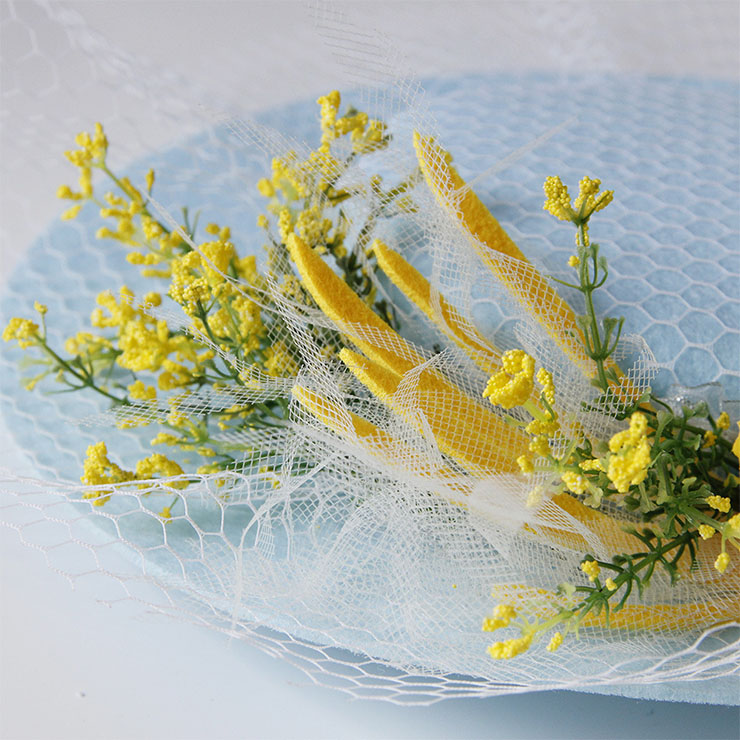 Bridal Wedding Party Headwear, Retro Fancy Fascinator Bowler-hat Hair Clip, Party Hairpin, Fashion Ball Hair Accessory, Fancy Victorian Style Fascinator Hair Clip, Vintage Fishnet Fascinator Hairpin for Women, Gothic Style Lolita Hair Clip, Halloween Party Hairclip, #J21682