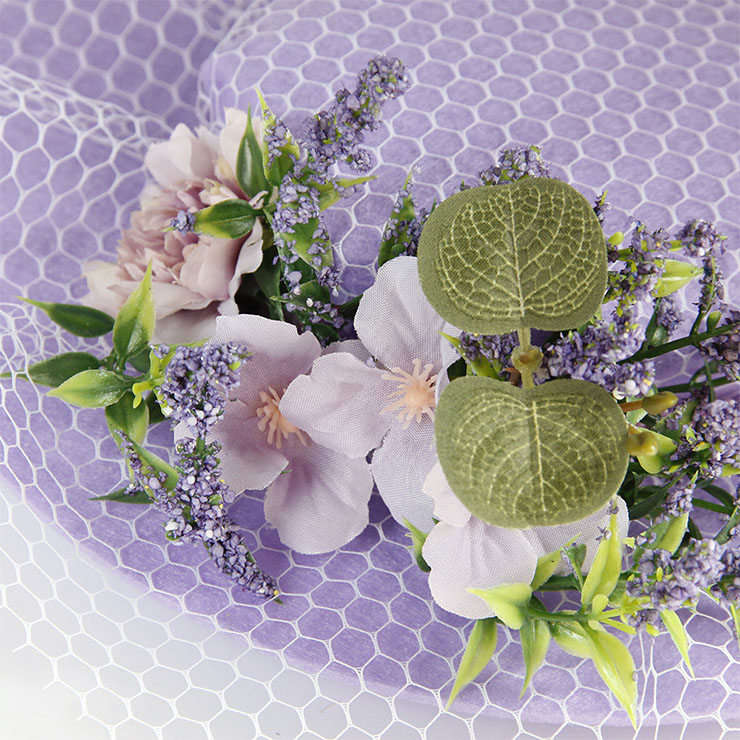 Bridal Wedding Party Headwear, Retro Fancy Fascinator Bowler-hat Hair Clip, Party Hairpin, Fashion Ball Hair Accessory, Fancy Victorian Style Fascinator Hair Clip, Vintage Fishnet Fascinator Hairpin for Women, Gothic Style Lolita Hair Clip, Halloween Party Hairclip, #J21683