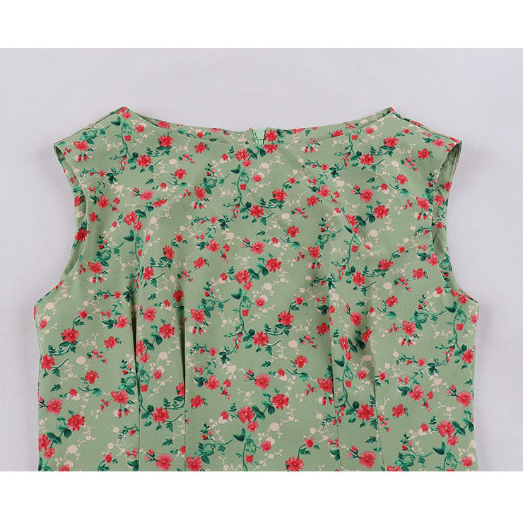 Cute Summer Swing Dress, Retro Dresses for Women 1960, Vintage Dresses 1950