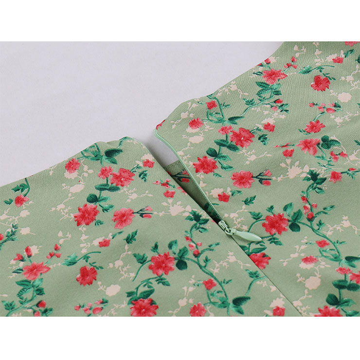 Cute Summer Swing Dress, Retro Dresses for Women 1960, Vintage Dresses 1950