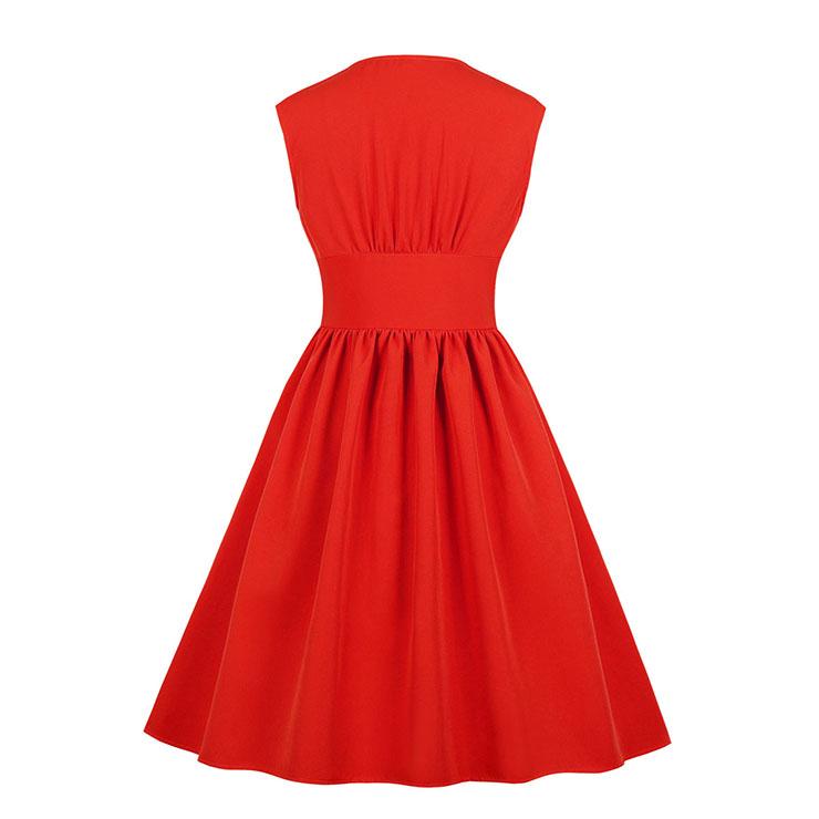 Cute Swing Dress, Retro Dresses for Women 1960, Vintage Dresses 1950