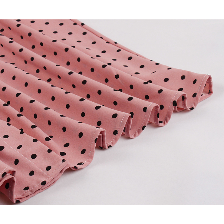 Cute Polka Dots Swing Dress, Retro Polka Dots Dresses for Women 1960, Vintage Dresses 1950