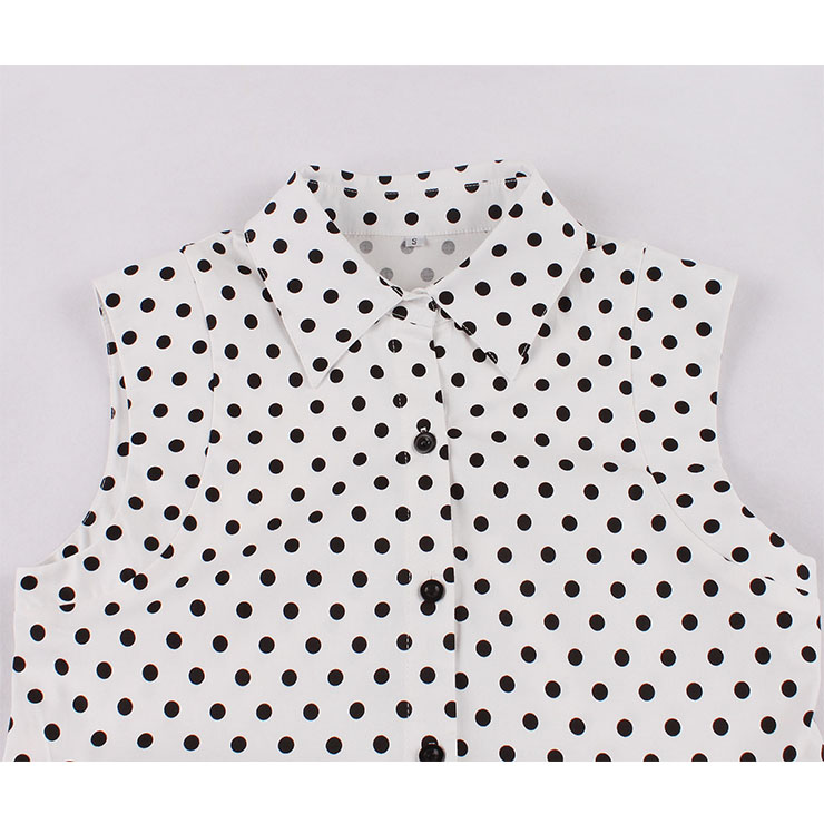 Cute Polka Dots Swing Dress, Retro Polka Dots Dresses for Women 1960, Vintage Dresses 1950