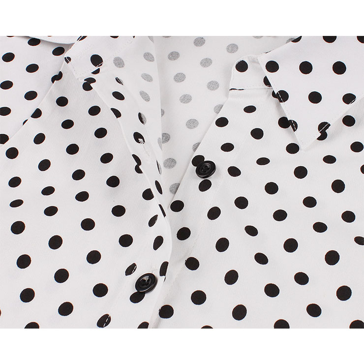 Cute Polka Dots Swing Dress, Retro Polka Dots Dresses for Women 1960, Vintage Dresses 1950