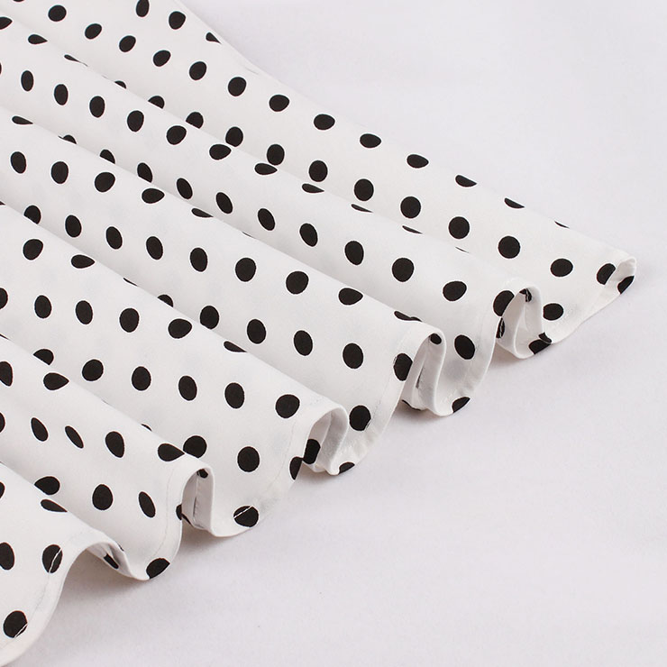 Cute Polka Dots Swing Dress, Retro Polka Dots Dresses for Women 1960, Vintage Dresses 1950
