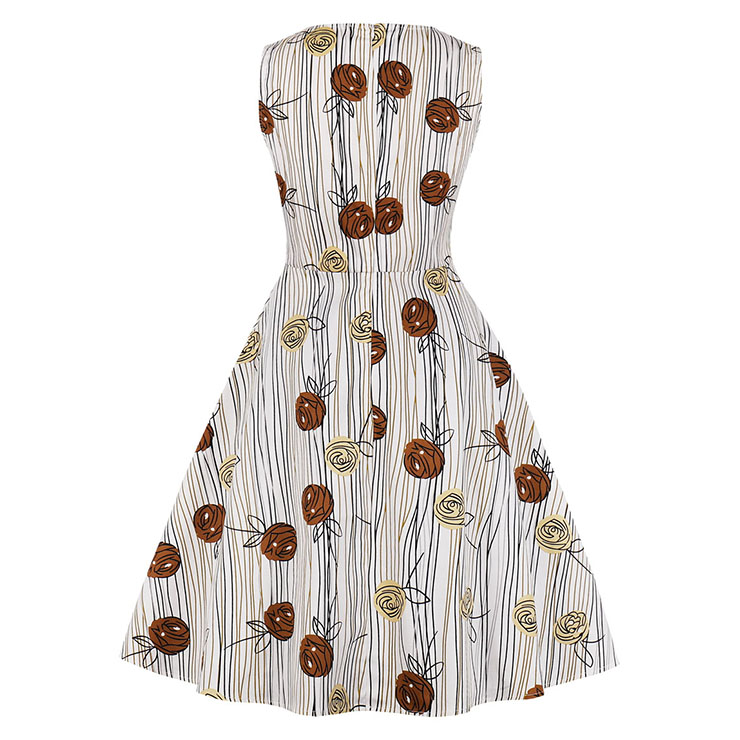 Cute Swing Dress, Retro Dresses for Women 1960, Vintage Dresses 1950