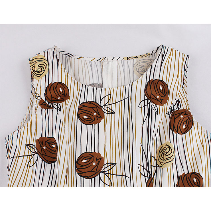 Cute Swing Dress, Retro Dresses for Women 1960, Vintage Dresses 1950