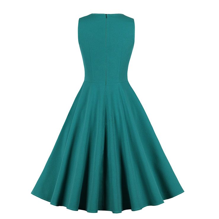Lovely Summer Swing Dress, Retro Dresses for Women 1960, Vintage Dresses 1950