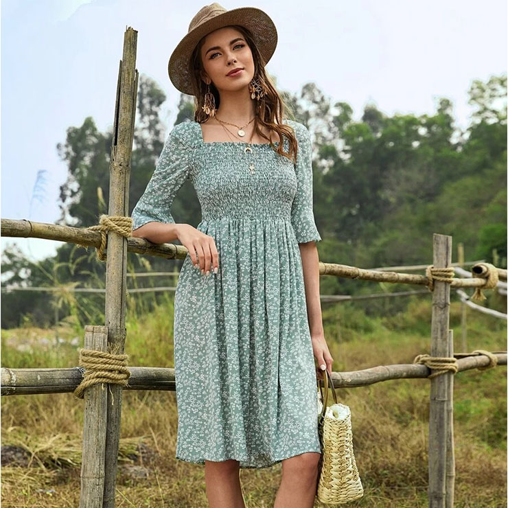 Cute Swing Dress, Retro Dresses for Women 1960, Vintage Dresses 1950