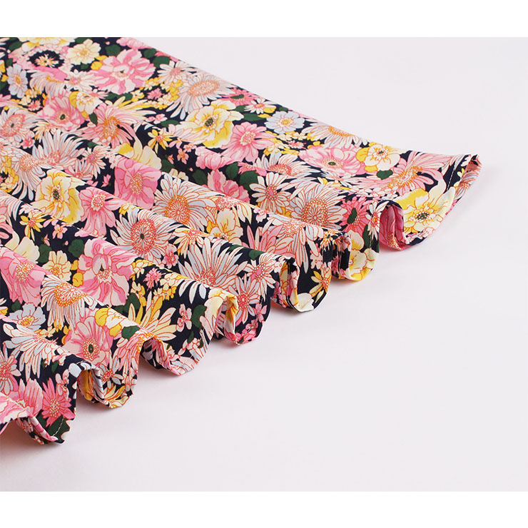 Cute Summertime Floral Print A-line Swing Dress, Retro Backless Dresses for Women 1960, Vintage Dresses 1950