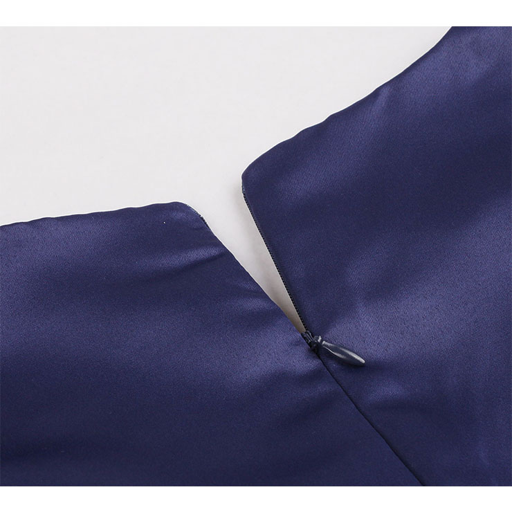 Vintage Printed Dress, Fashion A-line Swing Dress, Retro Dresses for Women 1960, Vintage Dresses 1950