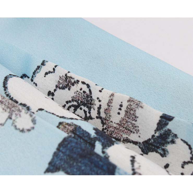 Vintage Printed Dress, Fashion A-line Swing Dress, Retro Dresses for Women 1960, Vintage Dresses 1950