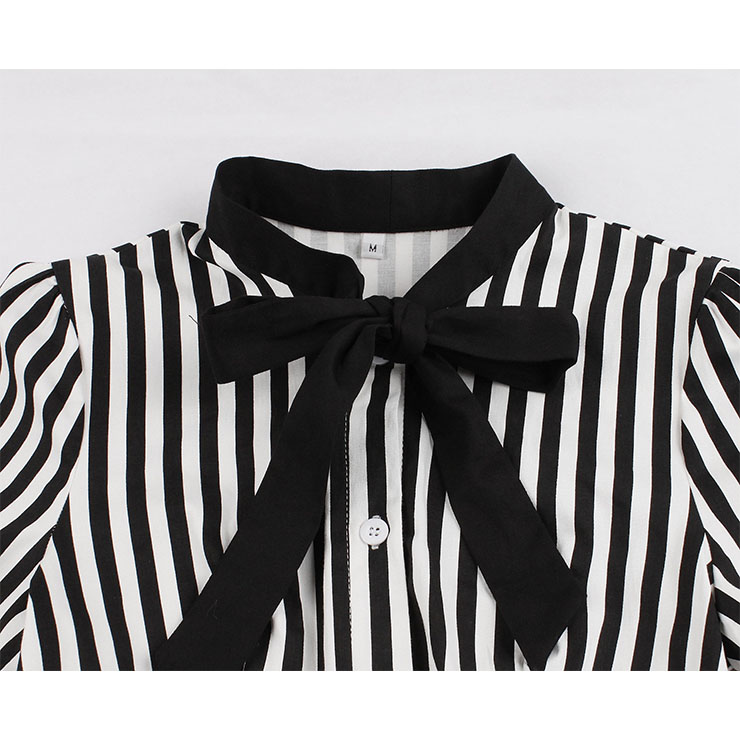 Vintage Vertical Stripes Dress, Fashion Vertical Stripes High Waist A-line Swing Dress, Retro Vertical Stripes Dresses for Women 1960, Vintage Dresses 1950