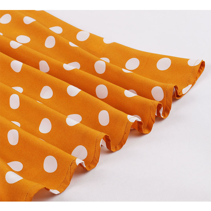 Retro Dresses for Women, Vintage Dresses for Women, Sexy Dresses for Women Cocktail Party, Casual Mini dress, Polka Dots Swing Daily Dress, Sexy Summer Day Dress, #N21750