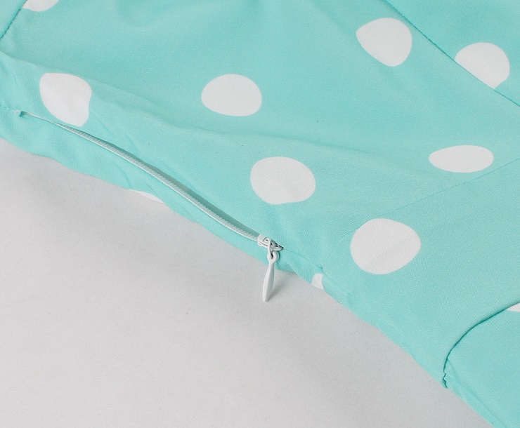 Vintage polka dot dress, Retro A-line dress, Teal green dress, Red collar dress, 1950s style dress, Swing dress, Rockabilly dress, Pin up fashion, Tea length dress, Retro party dress #N237835