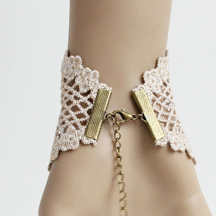 Vintage Style Bracelet, Cheap Wristband, Victorian Bracelet, Gothic Bracelet for Women, Vintage Lace Wristband, #J17804