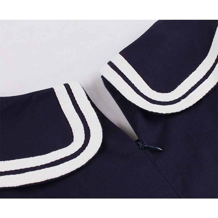 Fashion Casual OL Dress, Cute Summer Swing Dress, Retro Dresses for Women 1960, Vintage Dresses 1950