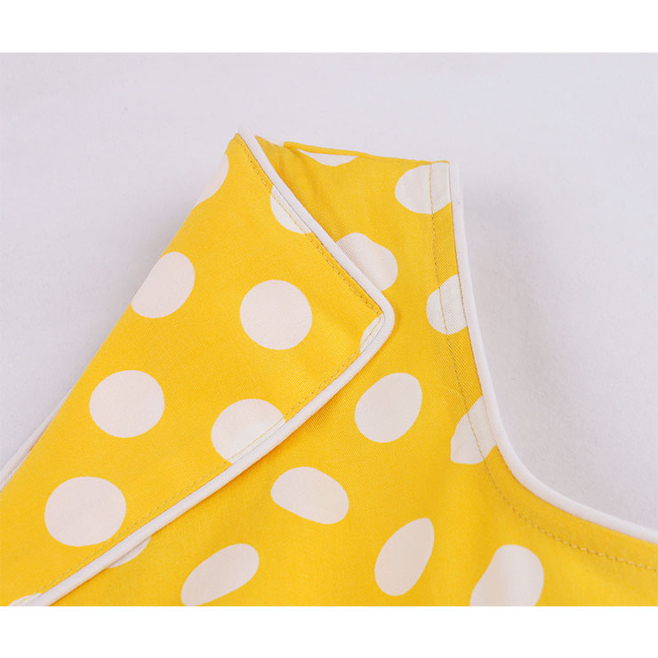 Retro Polka Dots Midi Dress, Fashion A-line Swing Dress, Retro Dresses for Women 1960, Vintage Dresses 1950