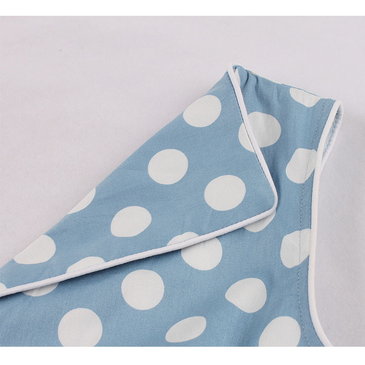 Retro Polka Dots Midi Dress, Fashion A-line Swing Dress, Retro Dresses for Women 1960, Vintage Dresses 1950