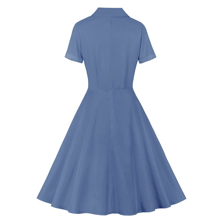 Retro Dresses for Women 1960, Vintage Cocktail Party Dress, Fashion Casual Office Lady Dress, Retro Party Dresses for Women 1960, Vintage Dresses 1950