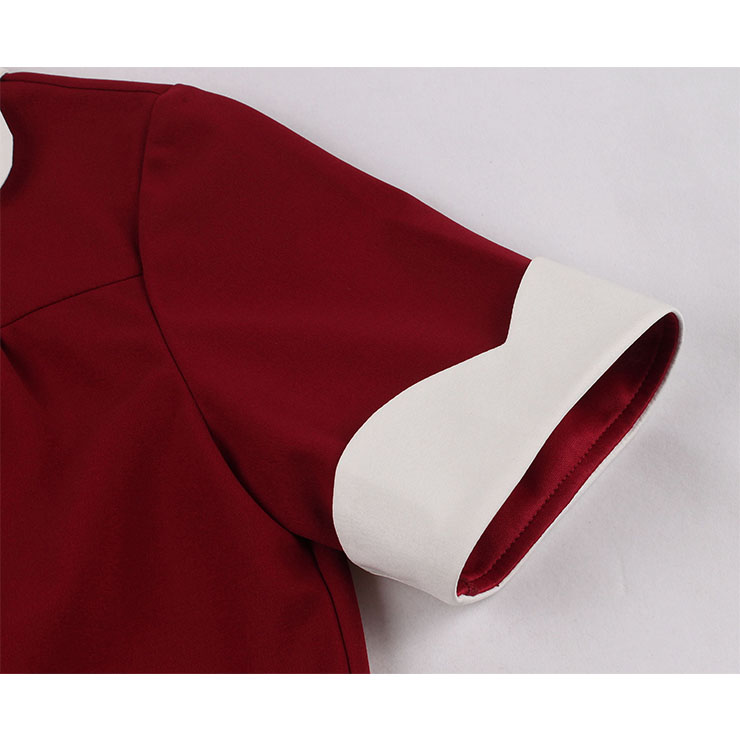 Retro Dresses for Women 1960, Vintage Cocktail Party Dress, Fashion Casual Office Lady Dress, Retro Party Dresses for Women 1960, Vintage Dresses 1950