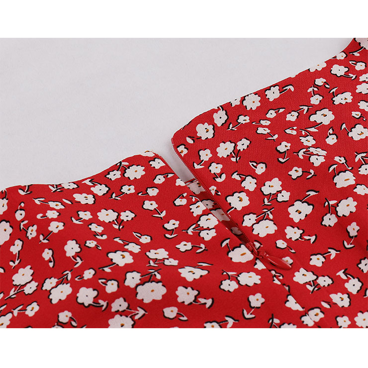 Cute Summer Swing Dress, Retro Dresses for Women 1960, Vintage Dresses 1950