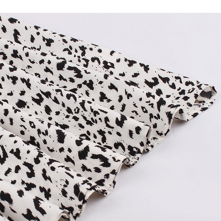 Retro Leopard Dresses for Women 1960, Vintage Cocktail Party Dress, Fashion Casual Office Lady Dress, Retro Party Dresses for Women 1960, Vintage Dresses 1950