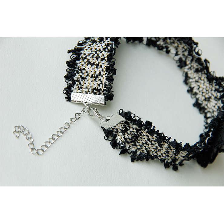 Vintage Style Necklace, New Gothic Necklace, Gem Necklace, Lace Necklace, Cheap Punk Chocker, Victorian Necklace, #J19189