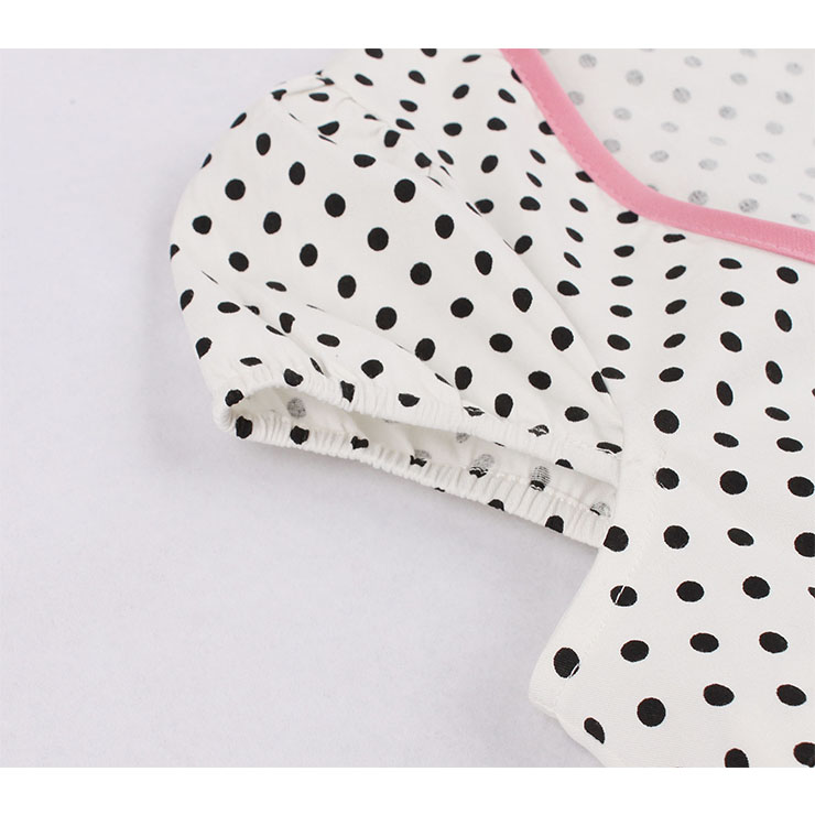 Cute Polka Dots Swing Dress, Retro Dresses for Women 1960, Vintage Dresses 1950