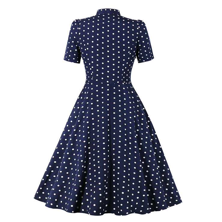 Retro Dresses for Women 1960, Vintage Cocktail Party Dress, Fashion Casual Office Lady Dress, Retro Party Dresses for Women 1960, Vintage Dresses 1950