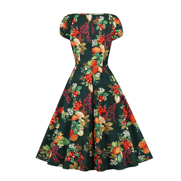 French Maiden Dresses, Cute Summer Swing Dress, Retro Dresses for Women 1960, Vintage Dresses 1950