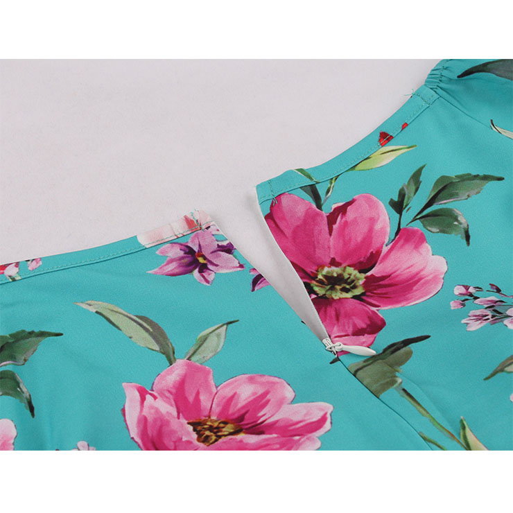 French Maiden Dresses, Cute Summer Swing Dress, Retro Dresses for Women 1960, Vintage Dresses 1950