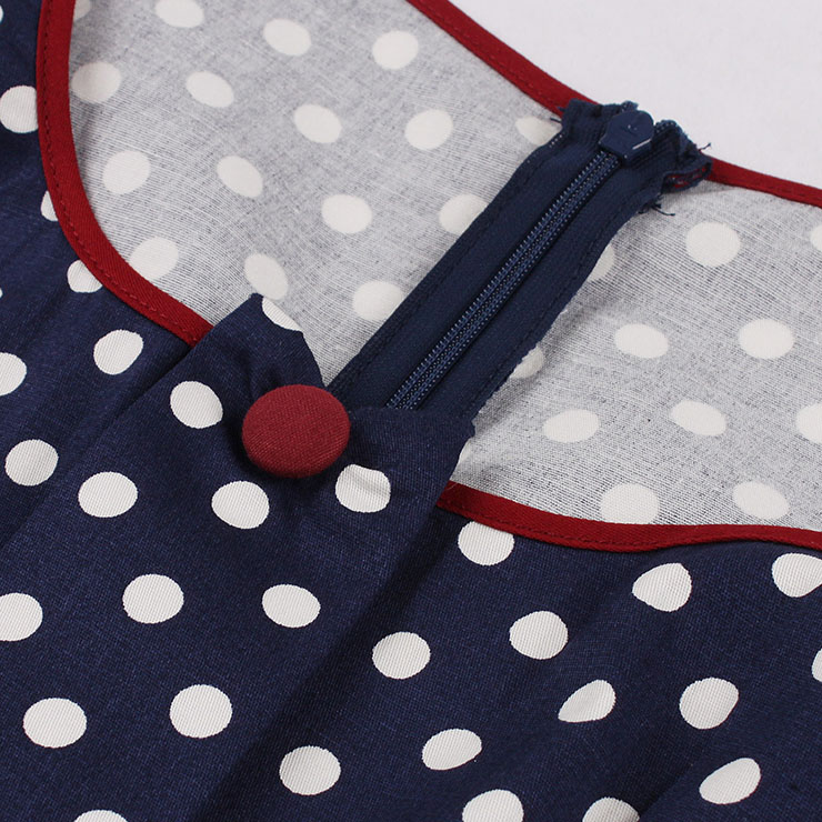 Vintage Lovely Dresses, Print Summer Swing Dress, Retro Dresses for Women 1960, Vintage Dresses 1950