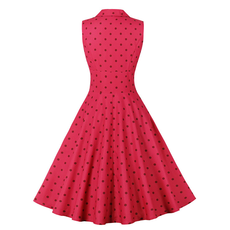 Lovely Summer Swing Dress, Retro Dresses for Women 1960, Vintage Dresses 1950
