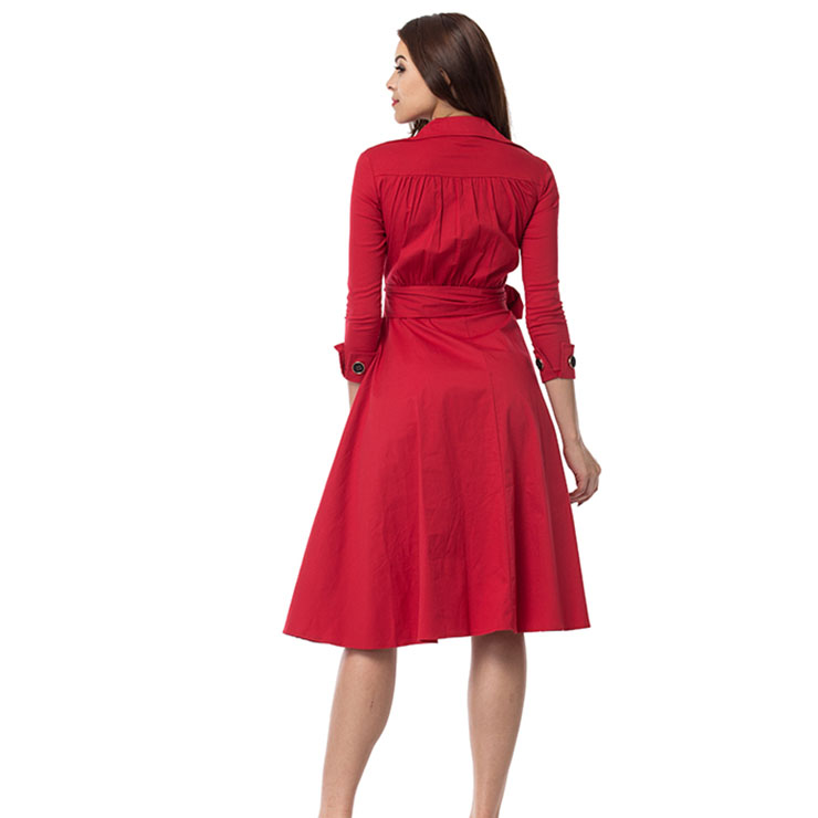 Retro Dresses for Women 1960, Vintage Cocktail Party Dress, Fashion Casual Office Lady Dress, Retro Party Dresses for Women 1960, Vintage Dresses 1950