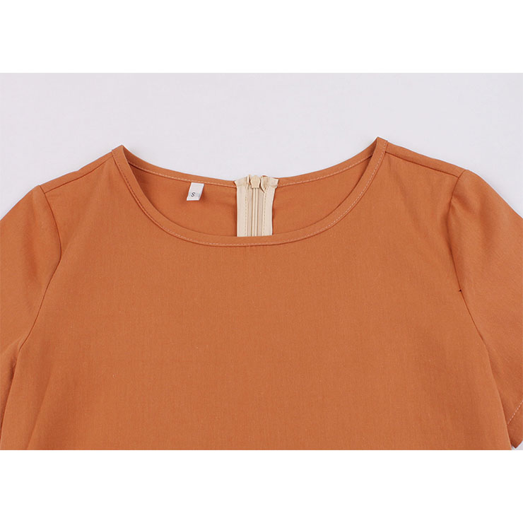 Cute Summer Swing Dress, Retro Dresses for Women 1960, Vintage Dresses 1950