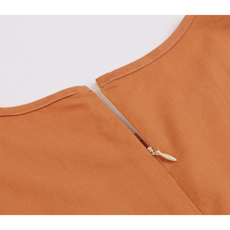 Cute Summer Swing Dress, Retro Dresses for Women 1960, Vintage Dresses 1950