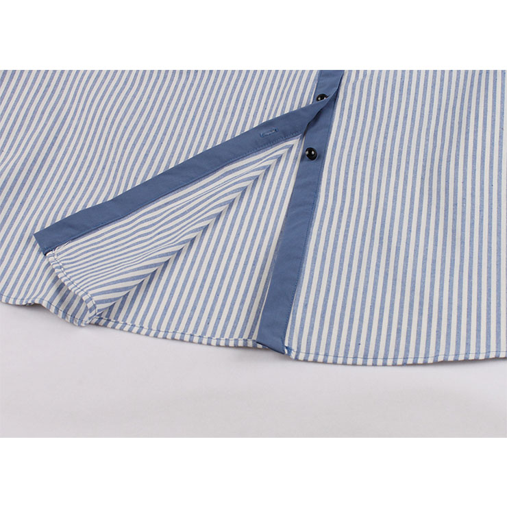 Cute Summer Swing Dress, Retro Pinstripe Dresses for Women 1960, Vintage Dresses 1950