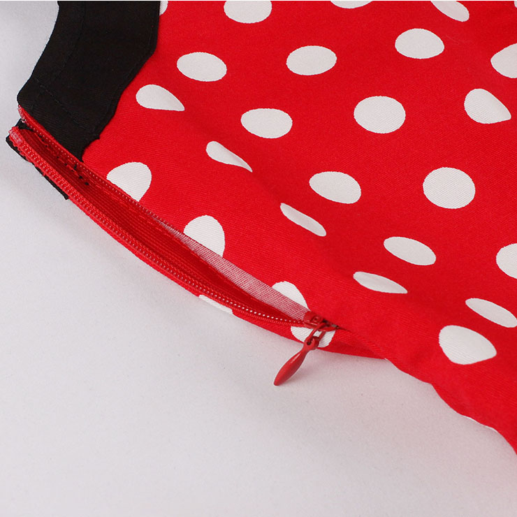 French Maiden Dresses, Cute Summer Swing Dress, Retro Dresses for Women 1960, Vintage Dresses 1950