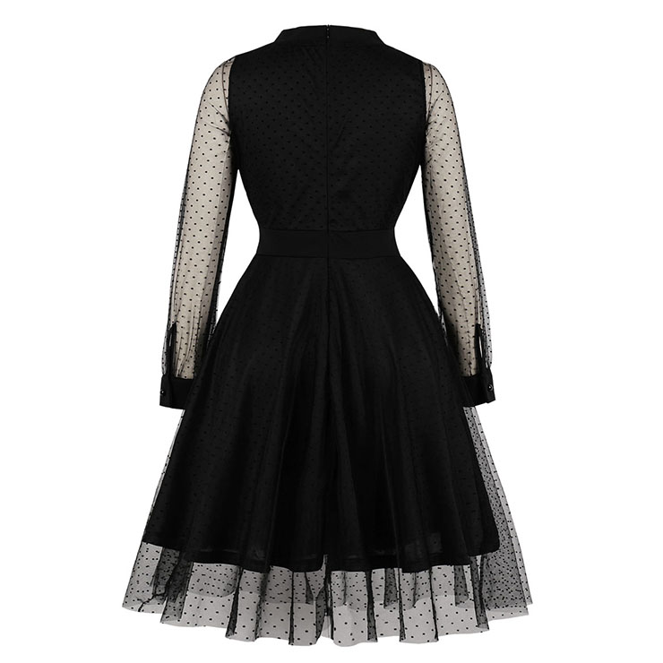 Sexy Sheer Mesh Party Club Dress, Vintage Low-cut Dress, Fashion Casual Office Lady Dress, Sexy Party Dress, Retro Party Dresses for Women 1960, Vintage Dresses 1950