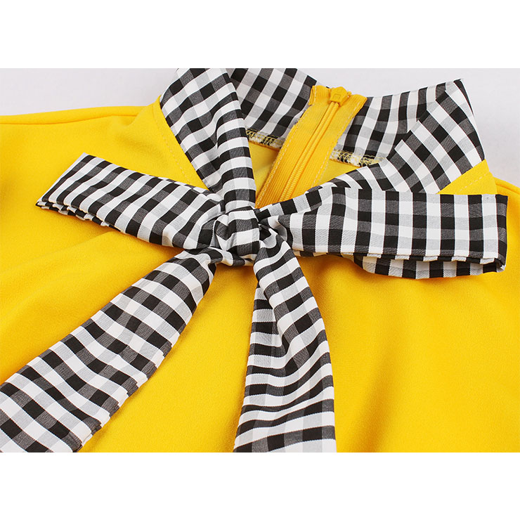 Sexy Tie Collar Party Club Dress, Vintage Cocktail Party Dress, Fashion Casual Office Lady Dress, Sexy Party Dress, Retro Party Dresses for Women 1960, Vintage Dresses 1950