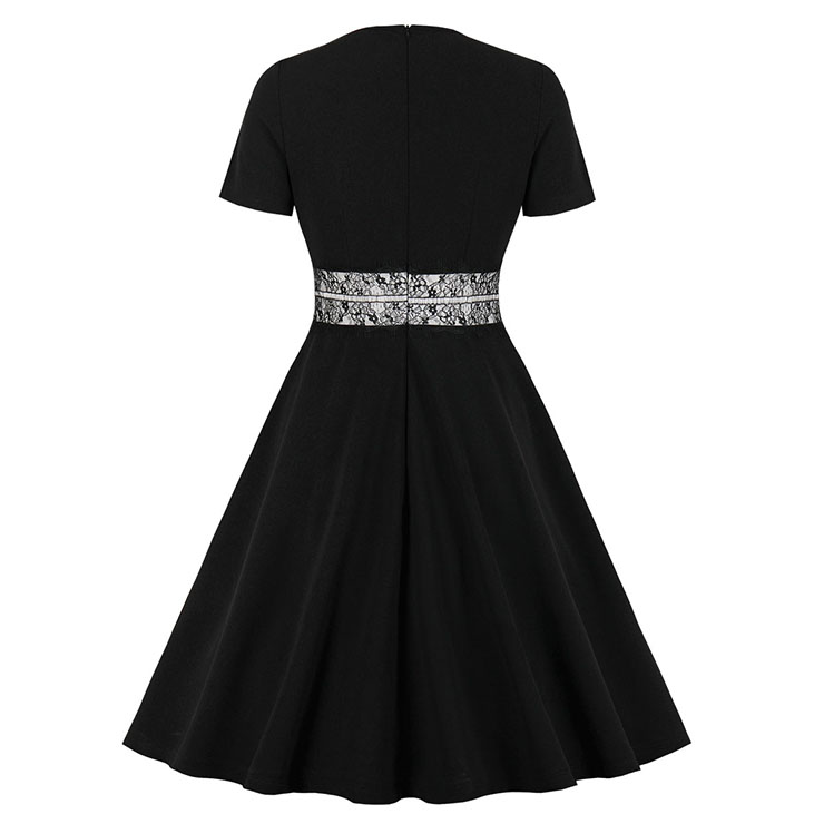 Retro Dresses for Women, Vintage Dresses, Vintage Dress for Women, Sexy Dresses for Women Party, Casual Tea Dress, Vintage Cocktail Party Dress, Retro Picnic Midi Dress,Simple A-line Dress, #N19929
